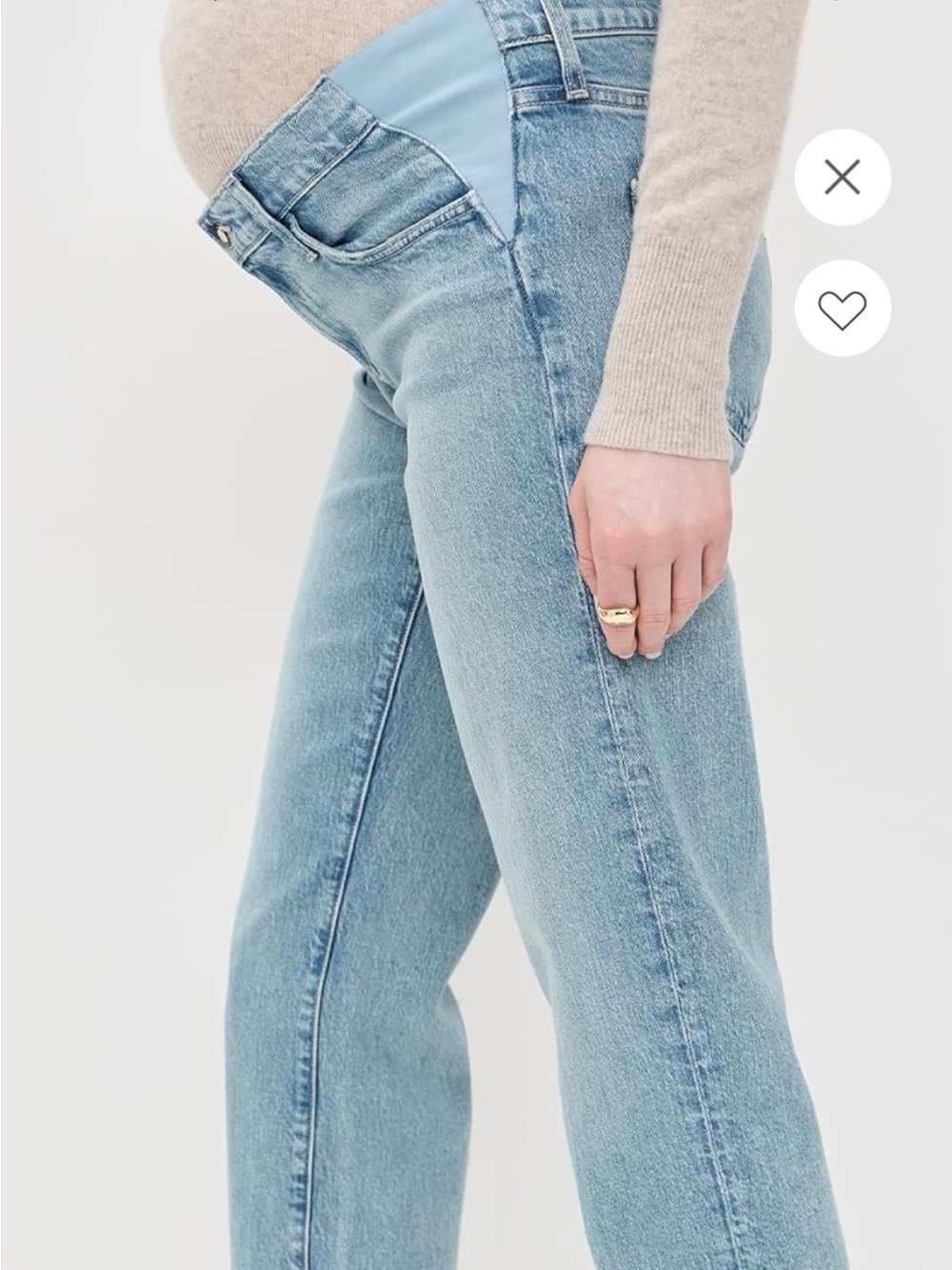NWT Favorite Daughter Otto Mama Maternity Jeans Santa Barbara